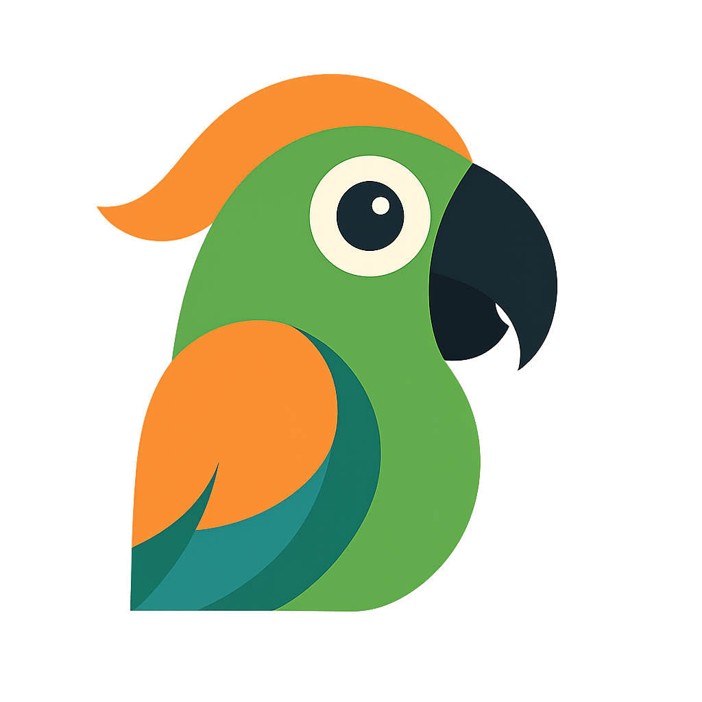 Logo: The Parrot